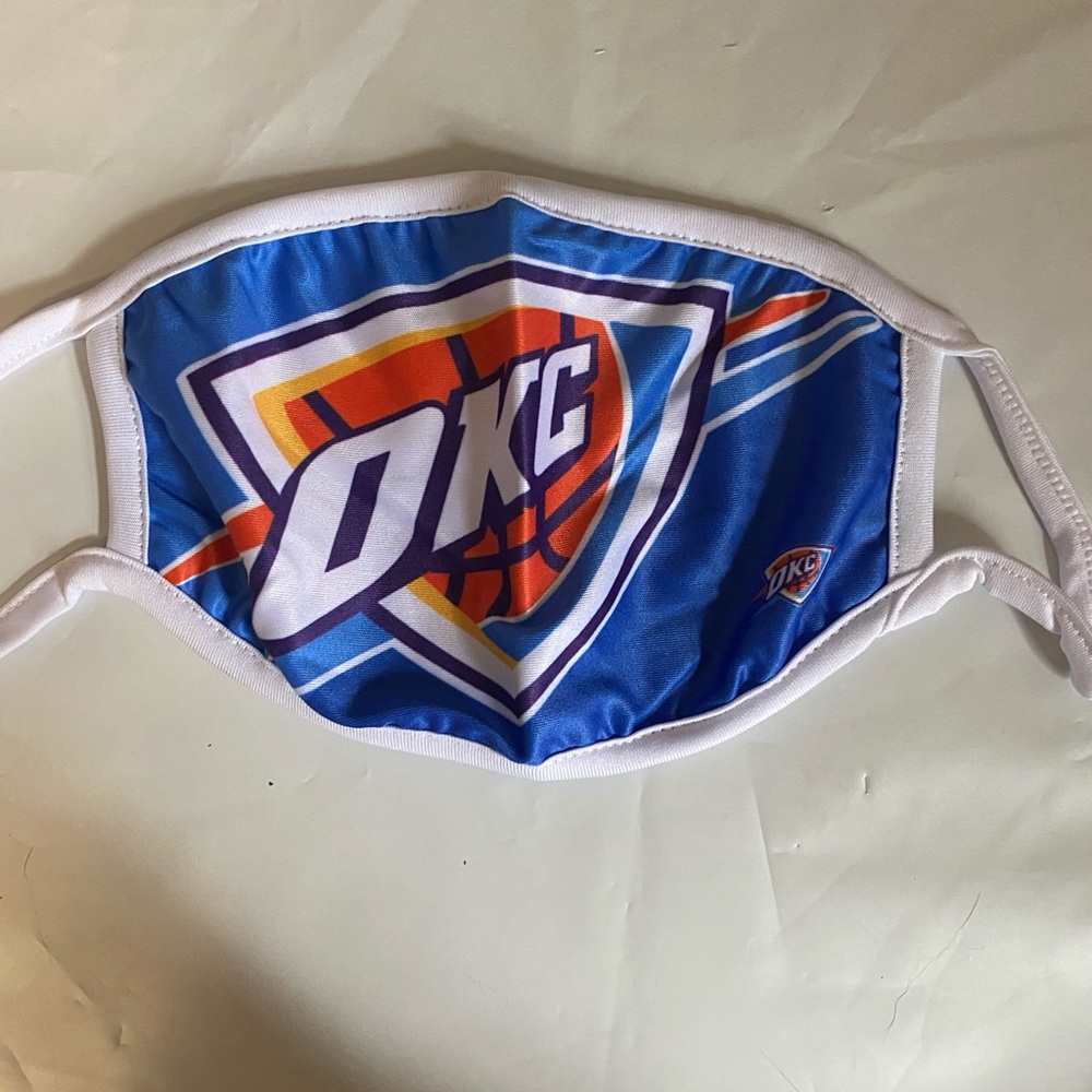 Oklahoma City Thunder NBA Face Masks